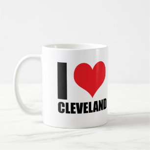Ich liebe Cleveland Kaffeetasse