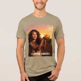 ICH LIEBE COCOA Tri-Blend SHIRT
