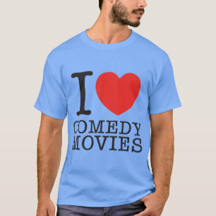Ich liebe Comedy-Filme retro vintage T-Shirt
