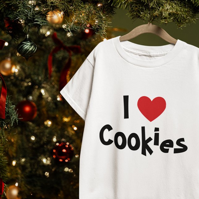 Ich Liebe Cookies T - Shirt (I Love Cookies T-Shirt)