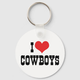 Ich liebe Cowboys Schlüsselanhänger