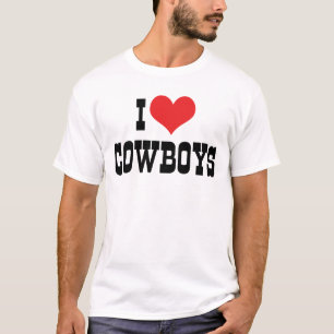 Ich liebe Cowboys T-Shirt