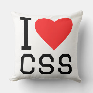 Ich liebe CSS Kissen
