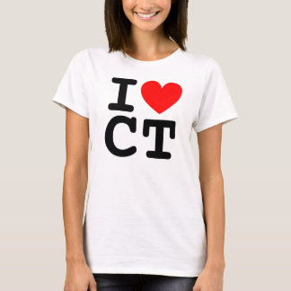 Ich liebe CT-Shirt T-Shirt