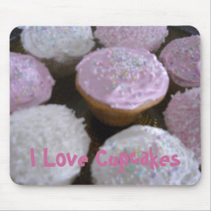 Ich liebe Cupcakes Mousepad