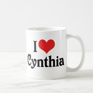 Ich liebe Cynthia Tasse