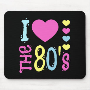 Ich liebe das 80er Disco-Kostüm Mousepad