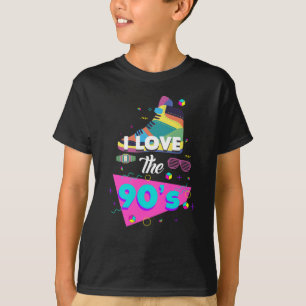 Ich liebe das 90er Retro-Outfit T-Shirt