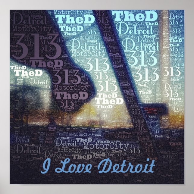 Ich Liebe das D-Poster Poster (Vorne)