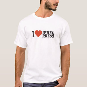 Ich liebe das Free Press Herren T-Shirt