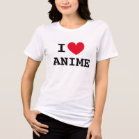 Ich liebe das Shirt für japanische Cartoon