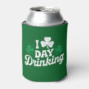 Ich liebe das Trinken am Tage, lustiger St. Patric Dosenkühler