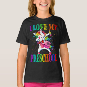 Ich Liebe, dass du dich von der Vorschule zurück z T-Shirt