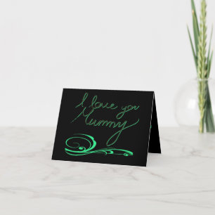 Ich Liebe, dass du die Valentinkarte magst Feiertagskarte