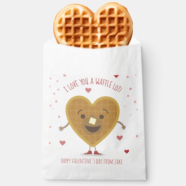 Ich Liebe, dass du ein Waffelhecht hast Kinder Val Geschenktütchen (Von Creator hochgeladen)