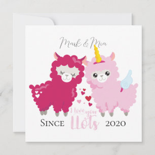 Ich Liebe, dass du Llama ein individuelles Geschen