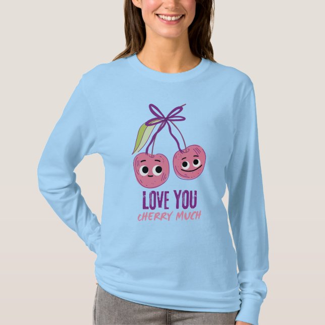 ICH LIEBE, DASS DU VIEL ÜBERPRÜFST T-Shirt (Vorderseite)