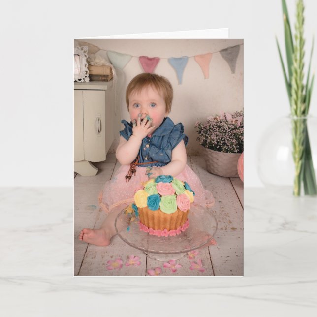 ICH LIEBE, DASS IHNEN EINE FETTE KIND-LIEBEN KAKE  KARTE (Vorderseite)