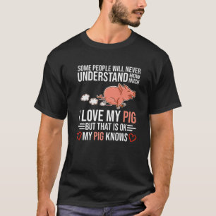 Ich Liebe, dass meine Schweine meine Geisttiere si T-Shirt