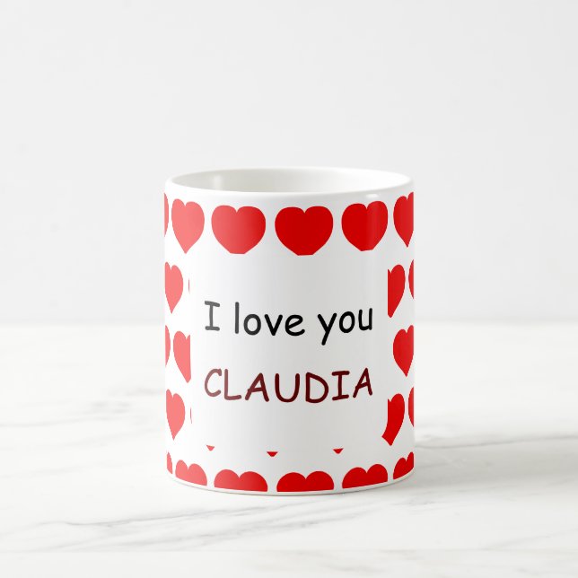 Ich Liebe, dass Sie Kaffeetasse (Mittel)