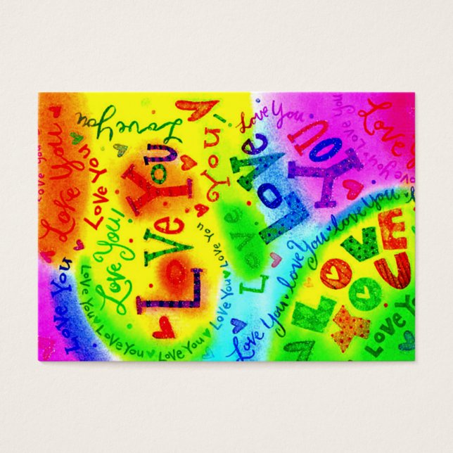 Ich LIEBE, DASS SIE MALEN (Vorderseite)