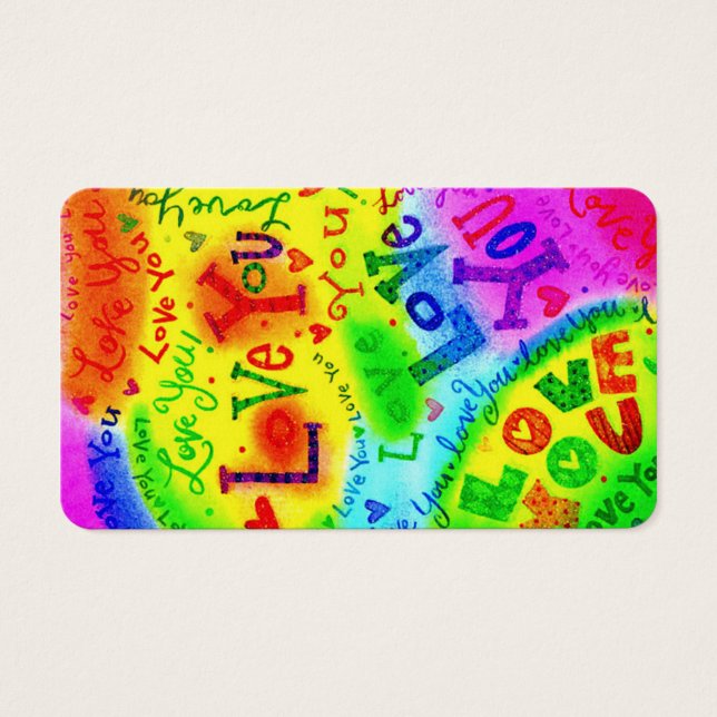 Ich LIEBE, DASS SIE MALEN (Vorderseite)