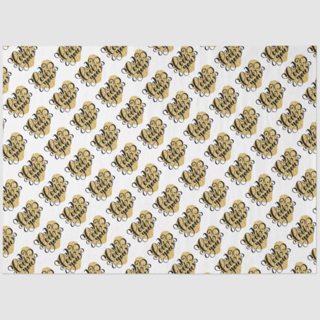 Ich Liebe, dass Sie Papiersortierungspapier Seidenpapier (Vorderseite)