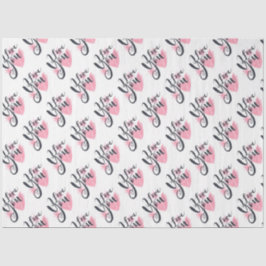 Ich Liebe, dass Sie Papiersortierungspapier Seidenpapier