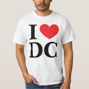 Ich liebe DC T-Shirt
