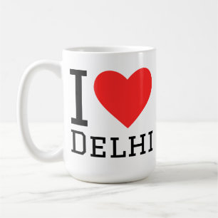 Ich liebe Delhi Kaffeetasse