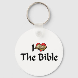 Ich liebe den Bibel-Schlüsselanhänger Schlüsselanhänger