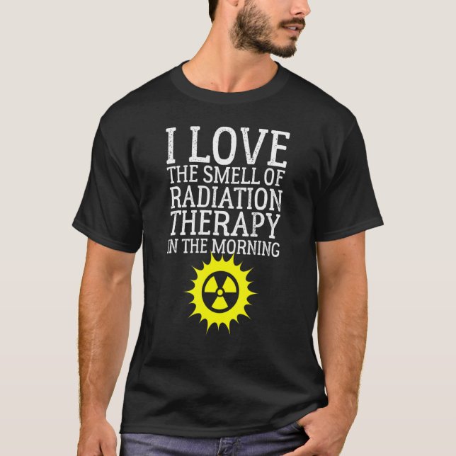 Ich Liebe den Geruch der Strahlentherapie im Morni T-Shirt (Vorderseite)