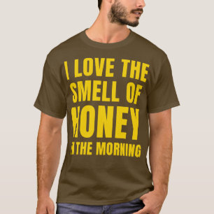 Ich Liebe den Geruch von Honig in der sonnigen Bie T-Shirt