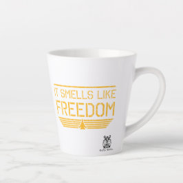 Ich Liebe den Geruch von Jet Fuel kleine Latte Cup Milchtasse