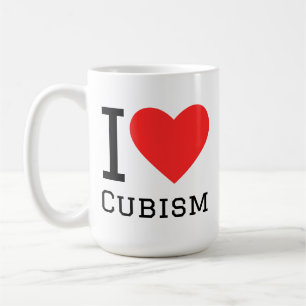 Ich liebe den Kubismus Kaffeetasse