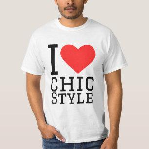 Ich liebe den schicken Stil T-Shirt