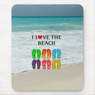 Ich liebe den Strand, Mousepad