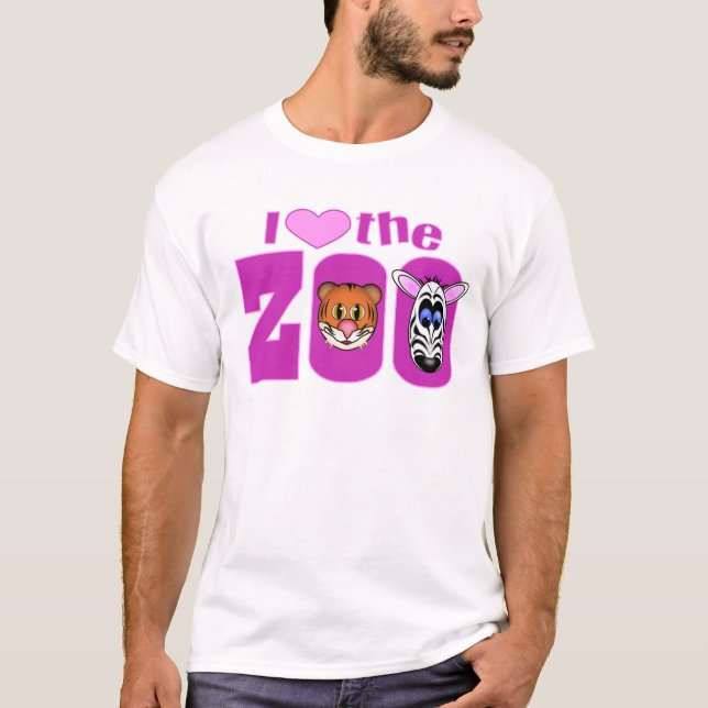 Ich liebe den Zoo T-Shirt (Vorderseite)