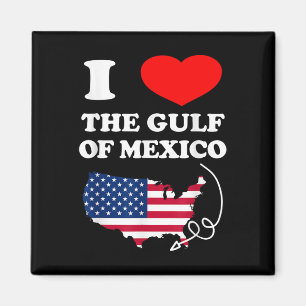 Ich Liebe der Golf von Mexiko USA Funny 2025 dank  Magnet