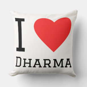 Ich liebe Dharma Kissen