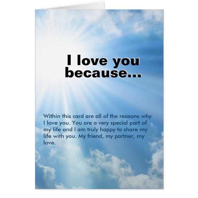 Ich Liebe dich... (Vorne)