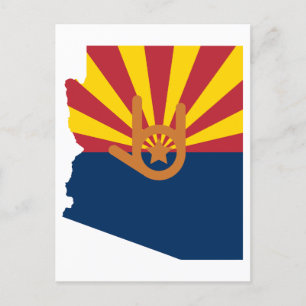 Ich Liebe dich, Arizona Postkarte