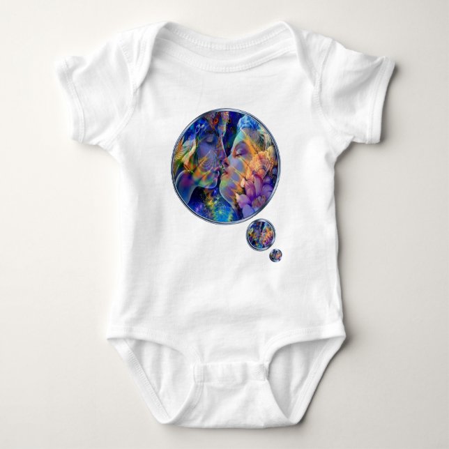 Ich Liebe dich Baby Strampler (Vorderseite)