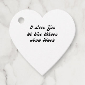 Ich liebe dich bis zum Mond und zurück Süße Liebes Geschenkanhänger