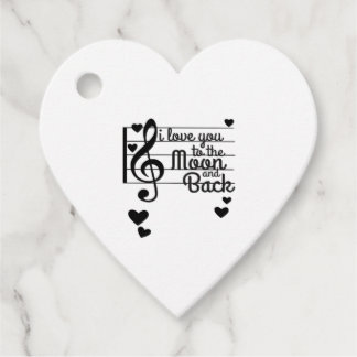 Ich liebe dich bis zum Mond und zurück Wiederholen Geschenkanhänger