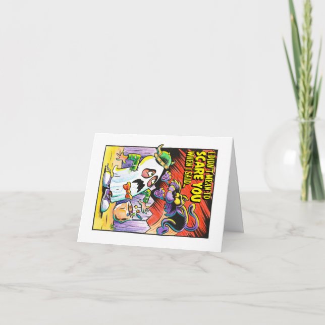 Ich Liebe dich, Boo! Karte (Vorderseite)