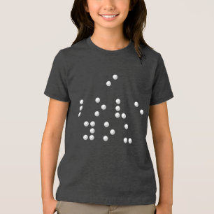 Ich liebe dich (Braille) Tri-Blend Shirt