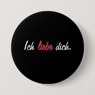 Ich liebe dich. button