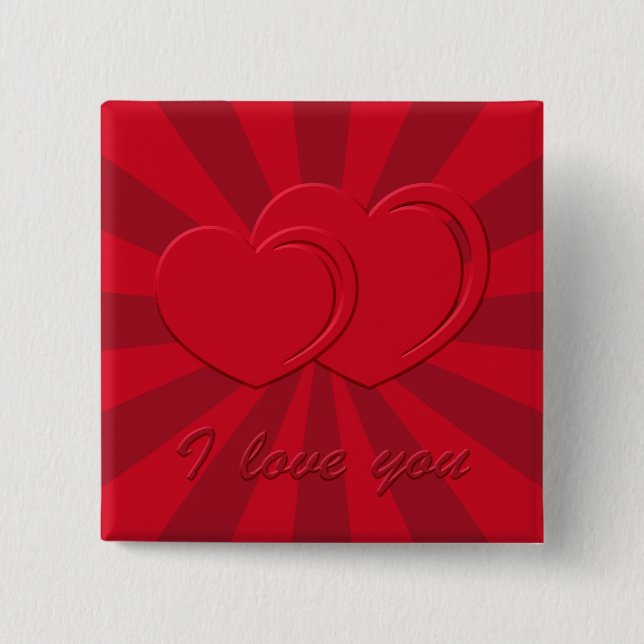 Ich Liebe dich Button (Vorderseite)