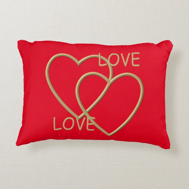 Ich Liebe dich Dekokissen (Rückseite)